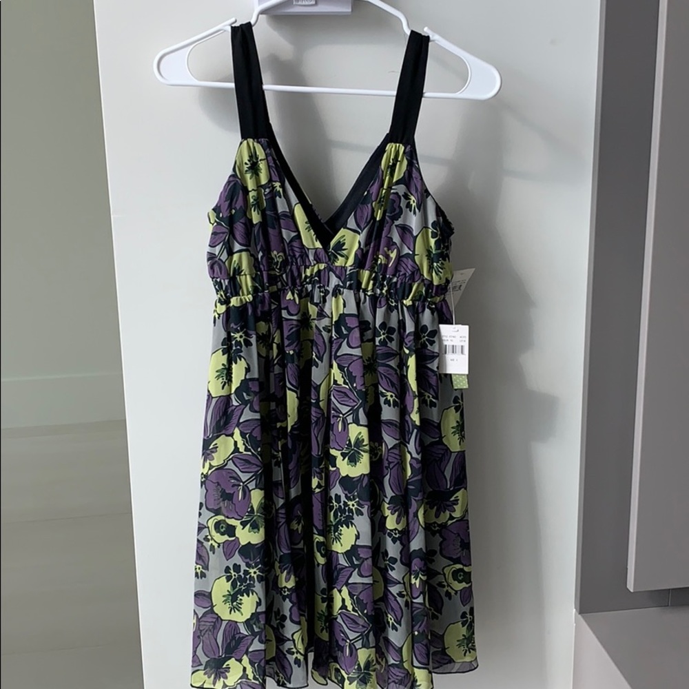 Women’s summer soft flair dress w/ lining